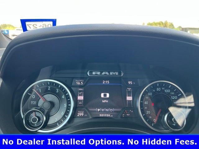 Used 2023 Diamond Black Crystal Pearlcoat Ram Lone Star image 9