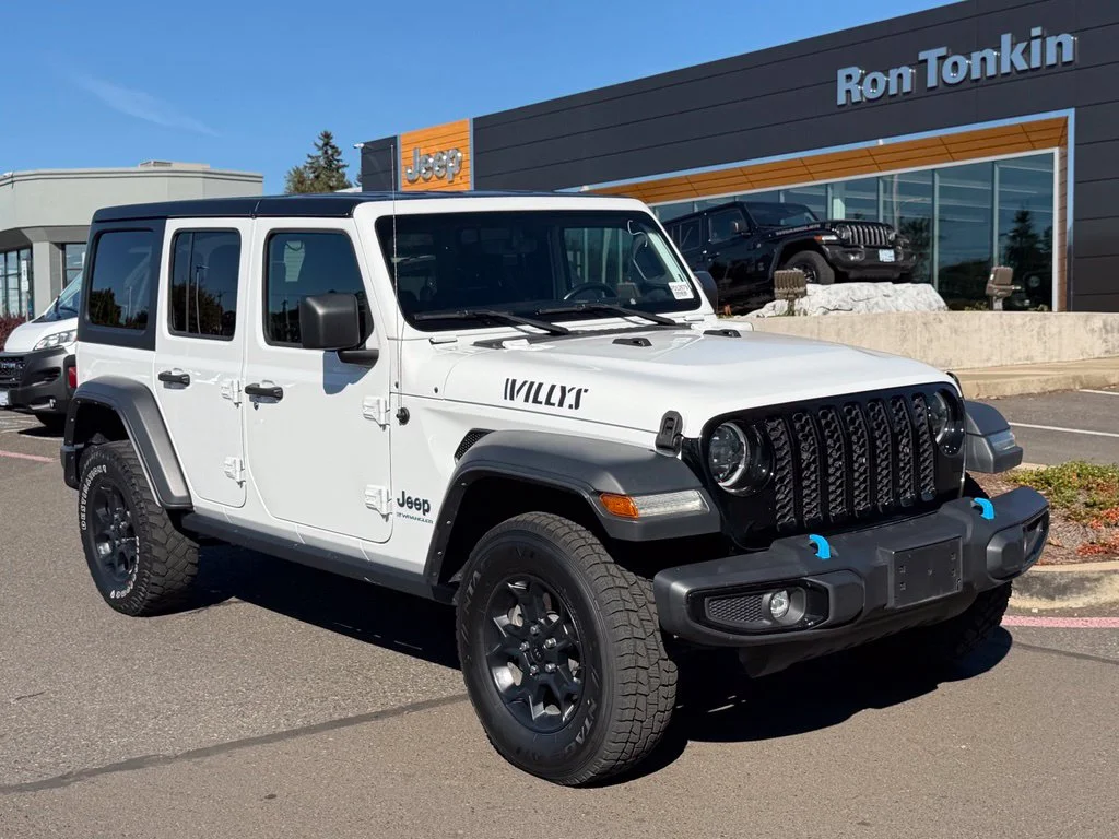 Used 2023 White Jeep Willys 4xe image 2