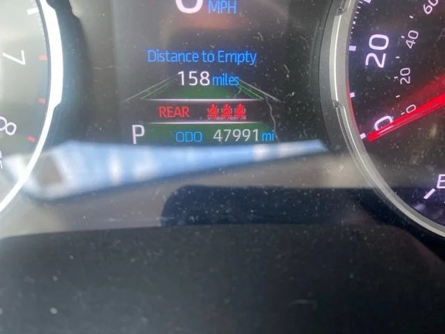 Used 2019 Ruby Flare Pearl Toyota LE image 2