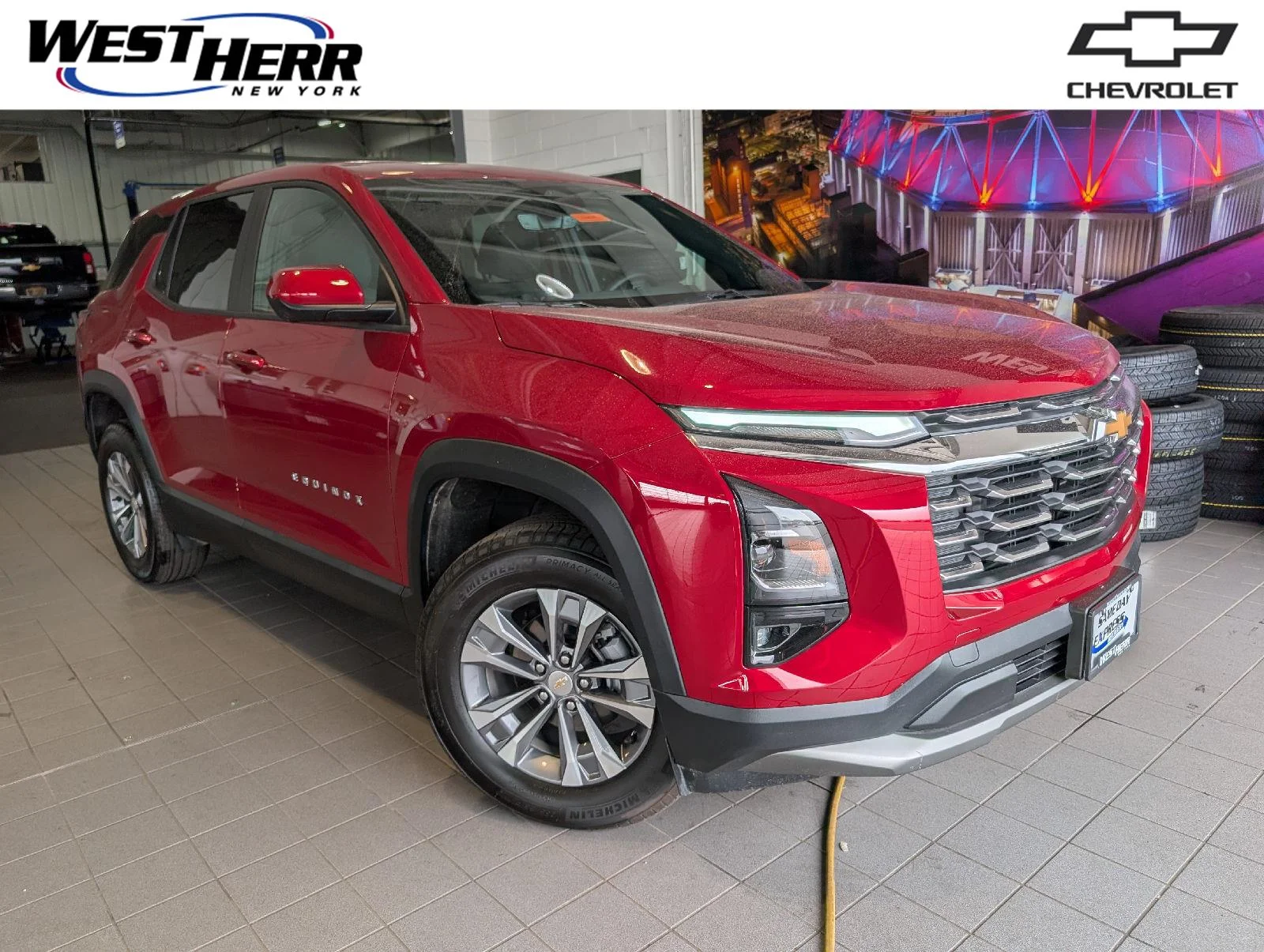 Used 2026 Radiant Red Tintcoat Chevrolet LT image 1