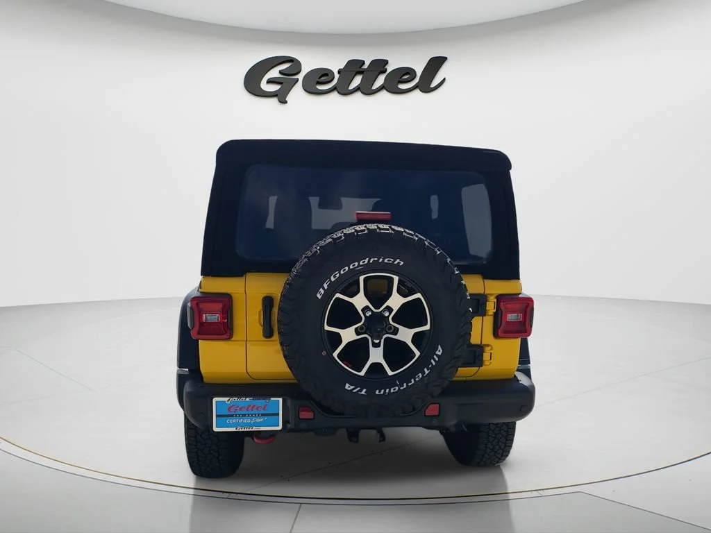 Used 2021 Yellow Jeep Rubicon 4x4 image 6
