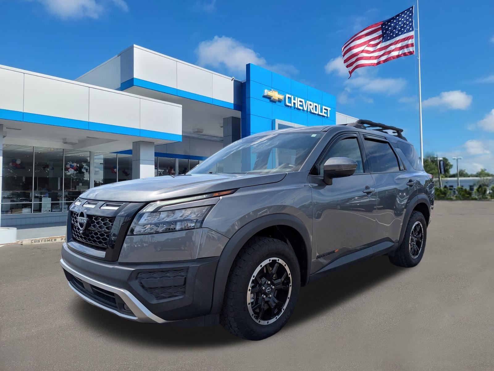Used 2023 Gun Metallic Nissan Rock Creek image 8