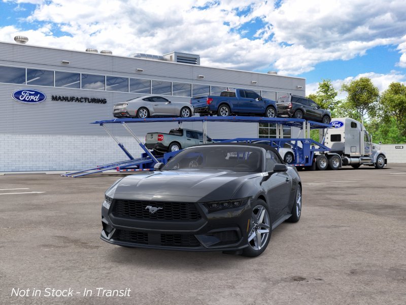 New 2026 Shadow Black Ford EcoBoost® Premium Convertible image 2