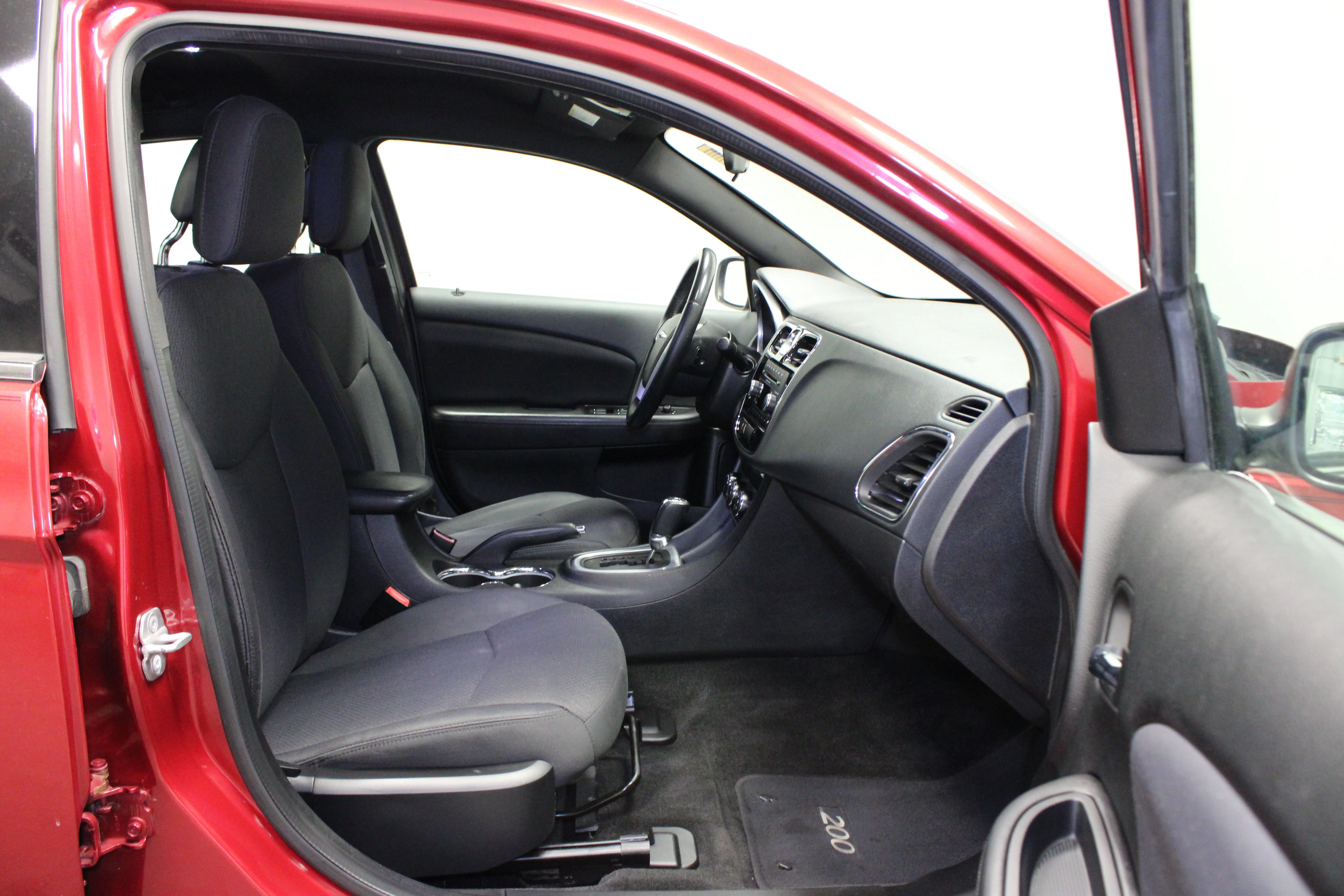 Used 2013 Deep Cherry Red Crystal Pearlcoat Chrysler Touring image 12