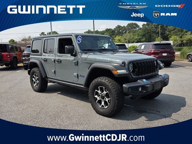 Used 2024 Gray Jeep Willys 4xe image 1