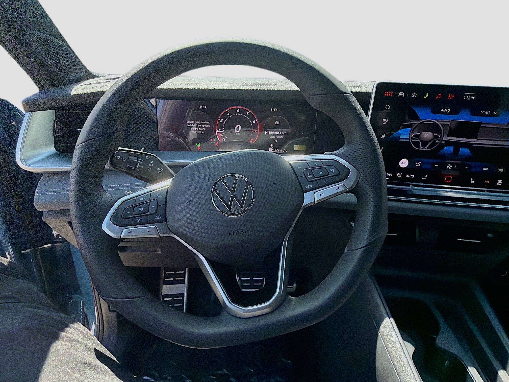New 2026 Blue Volkswagen SE R-Line Black image 10