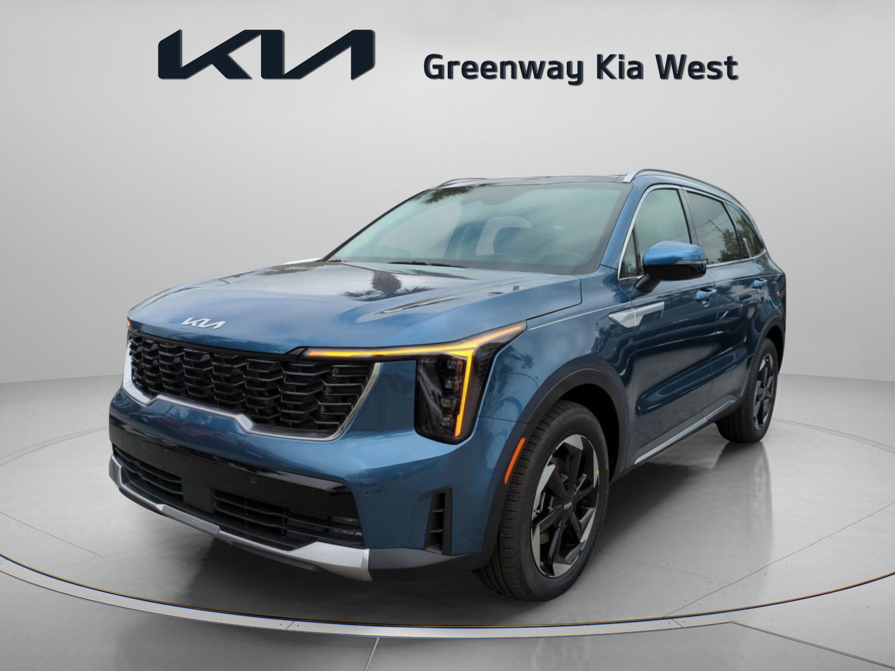New 2026 Mineral Blue Kia EX image 4