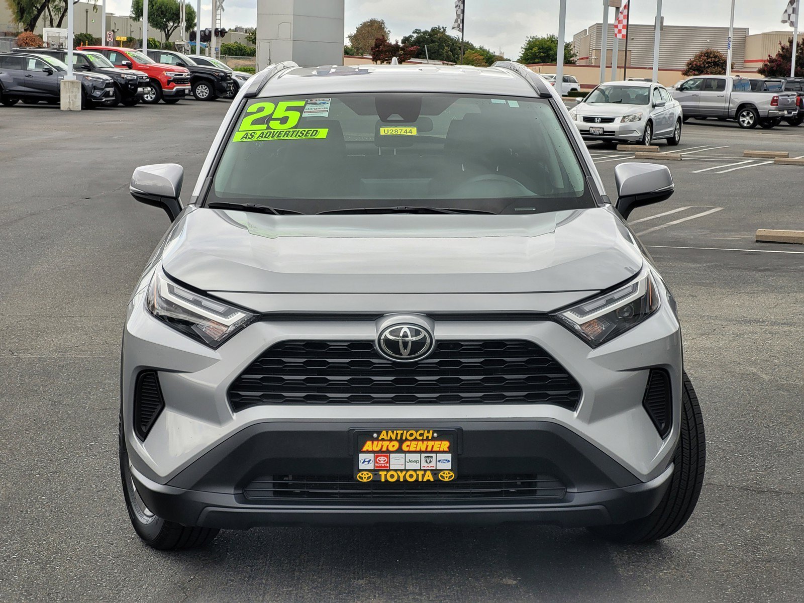 Certified Used 2025 Silver Toyota XLE image 2