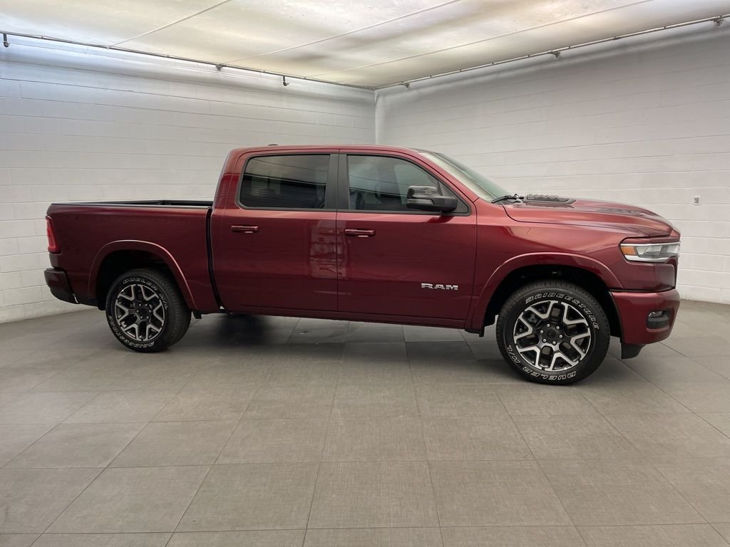 New 2026 Delmonico Red Pearl-Coat Exterior Paint RAM Laramie image 2