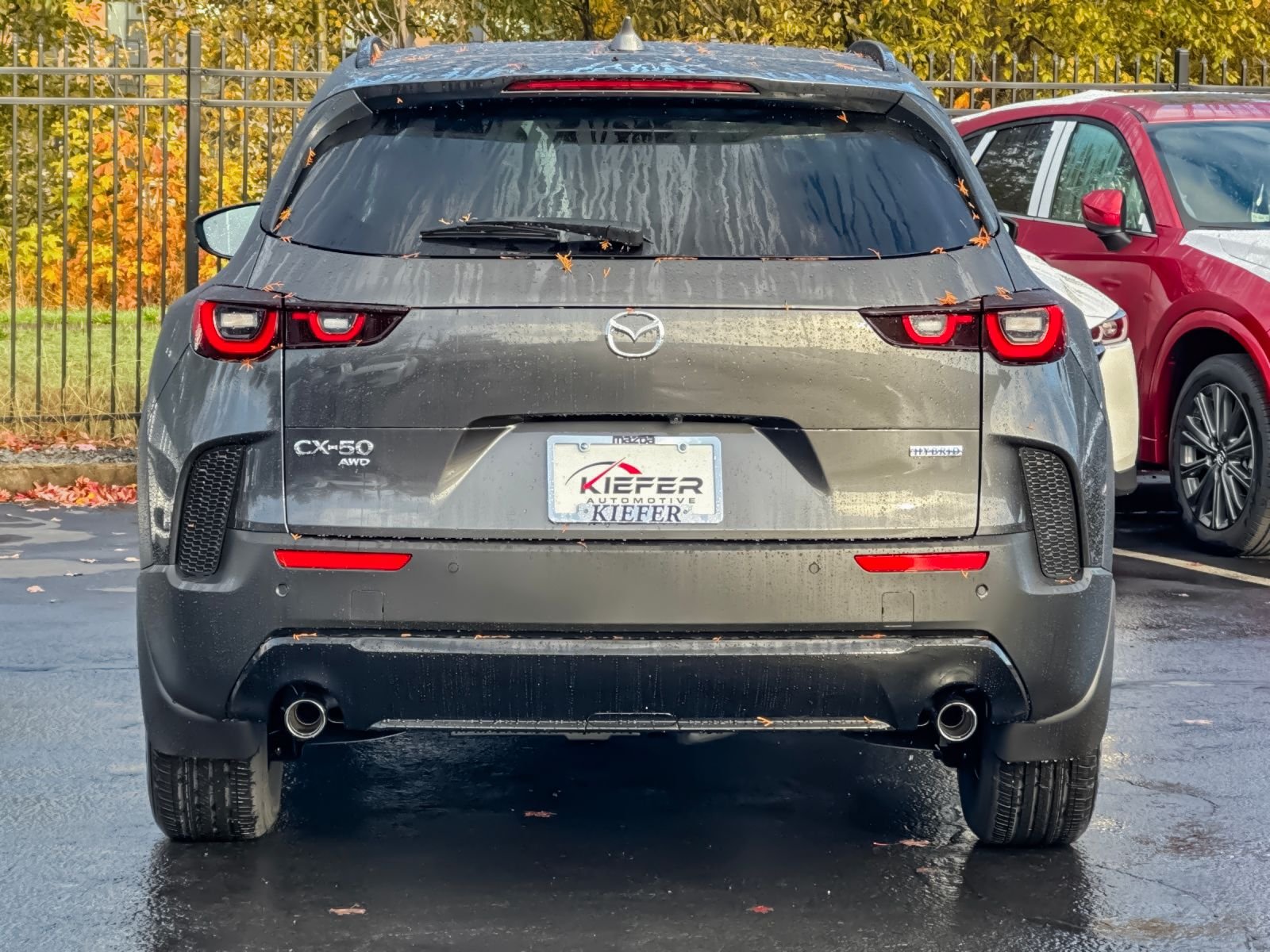 New 2026 Machine Gray Metallic Mazda Premium AWD image 4