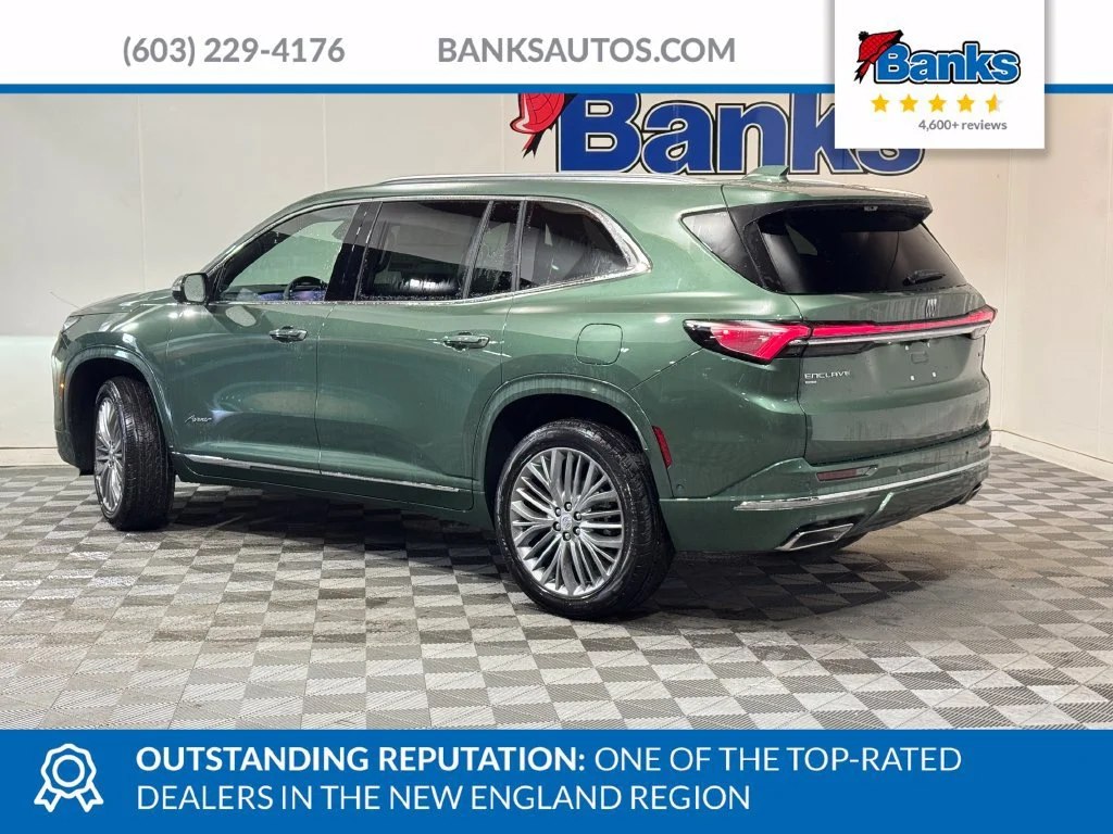 New 2027 Emerald Green Metallic Buick Avenir image 6