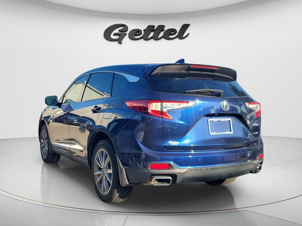 Used 2024 Fathom Blue Pearl Acura SH-AWD TECH image 4