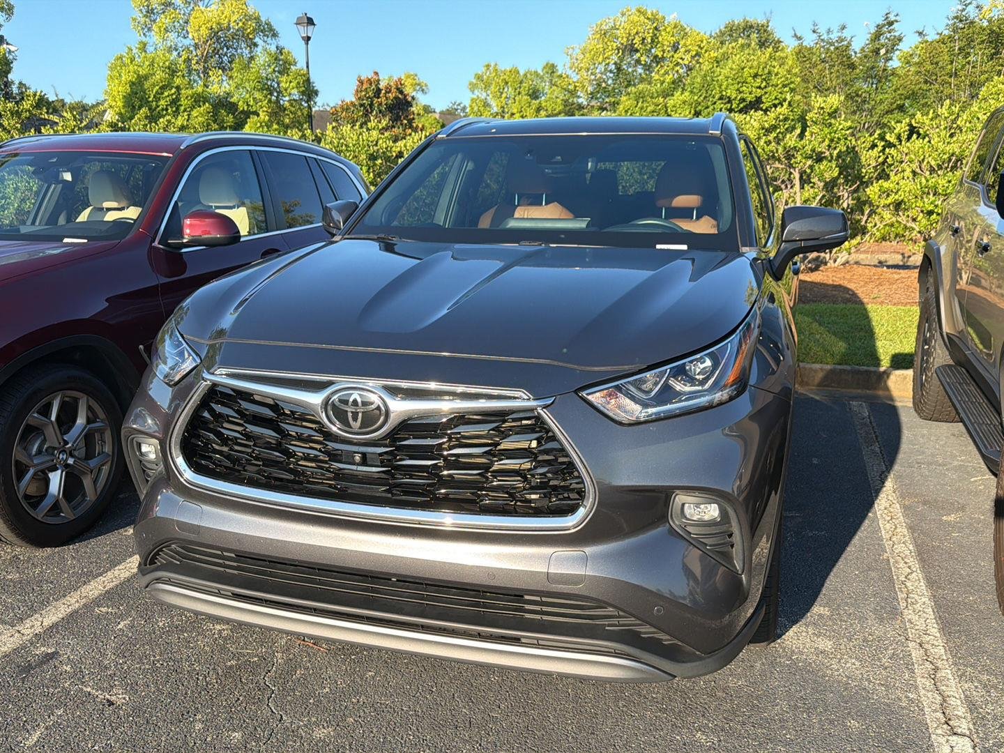 Used 2024 Magnetic Gray Metallic Toyota Platinum image 3