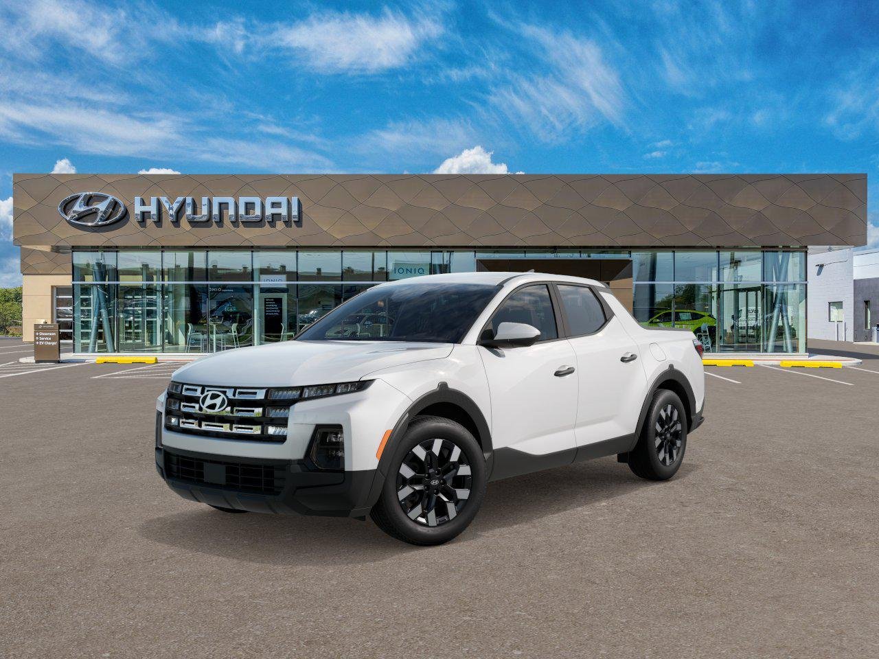 New 2027 Atlas White Hyundai SE AWD image 1