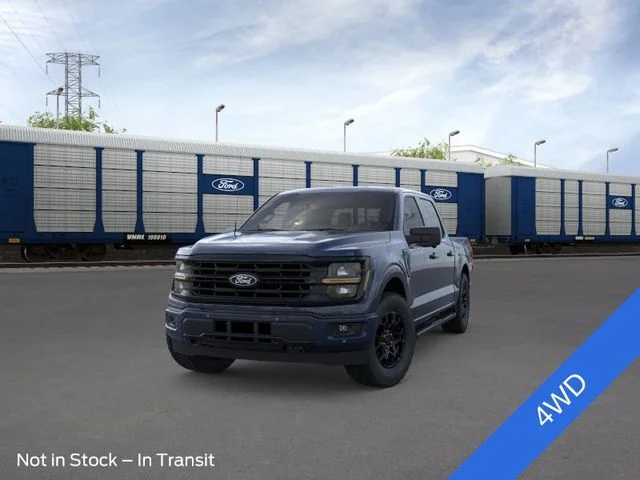 New 2026 Antimatter Blue Metallic Ford XLT image 2