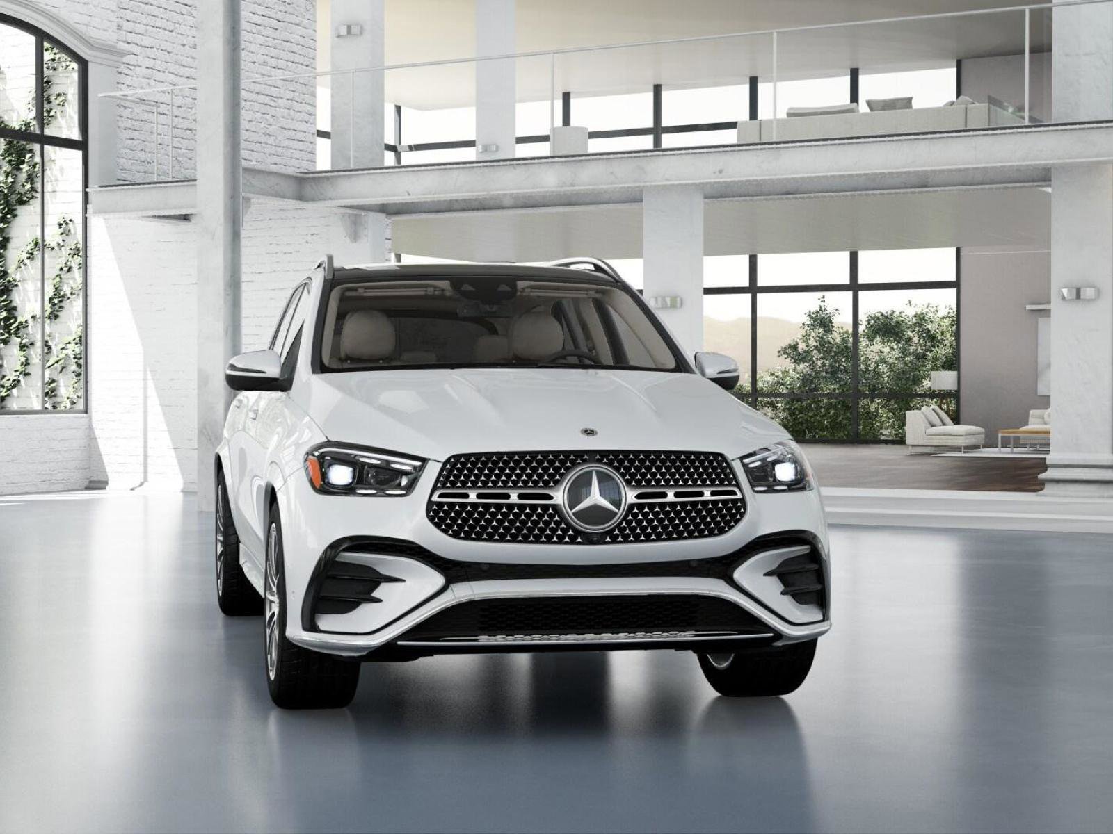 New 2026 MANUFAKTUR Moonlight White Metallic Mercedes-Benz GLE 350 image 50