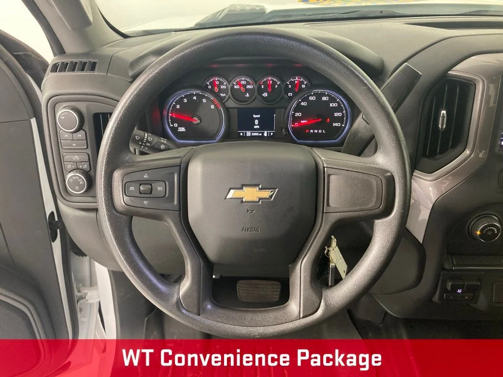 Used 2020 White Chevrolet Work Truck image 7