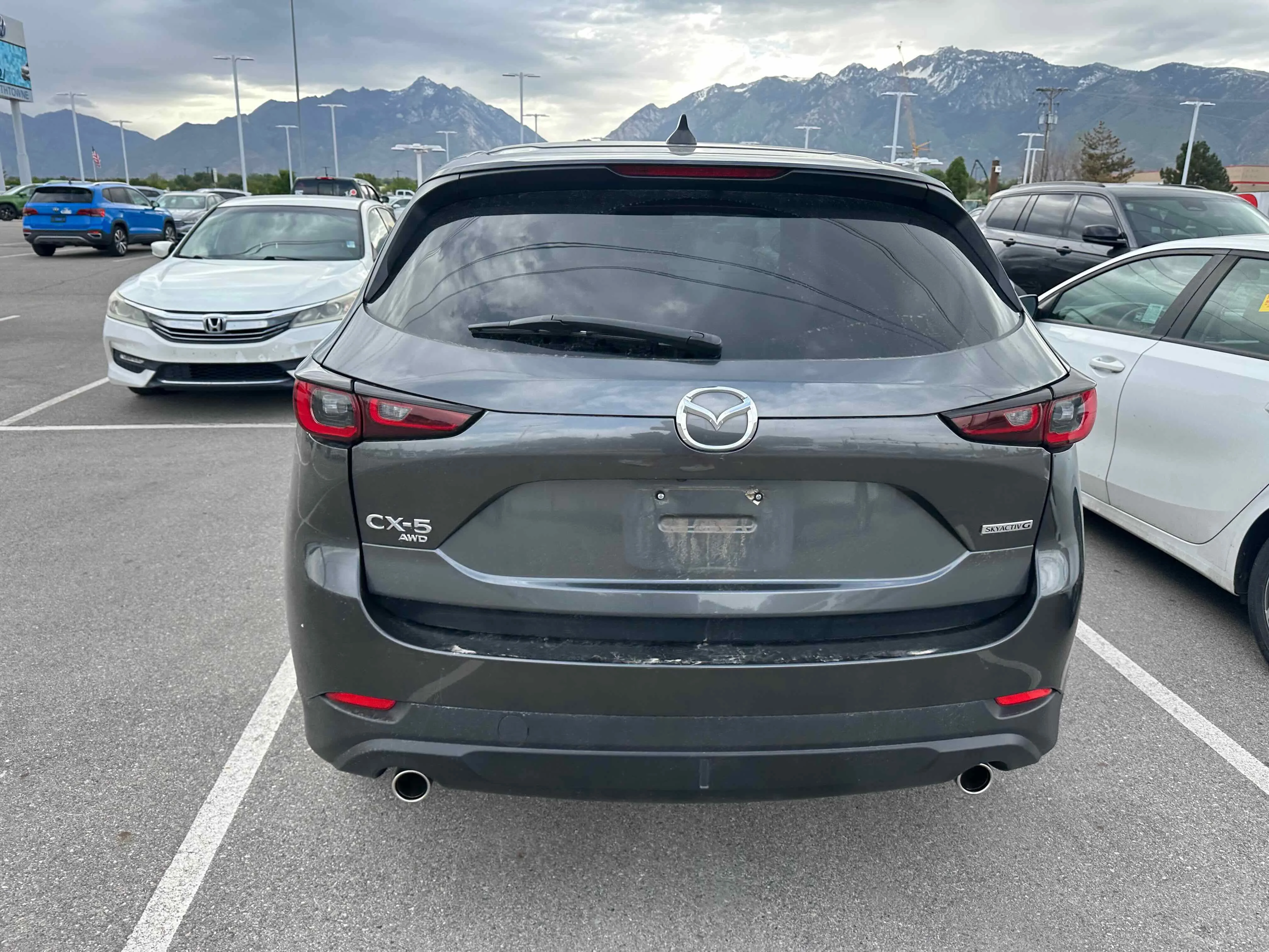 Used 2022 Machine Gray Metallic Mazda 2.5 S Preferred Package image 5