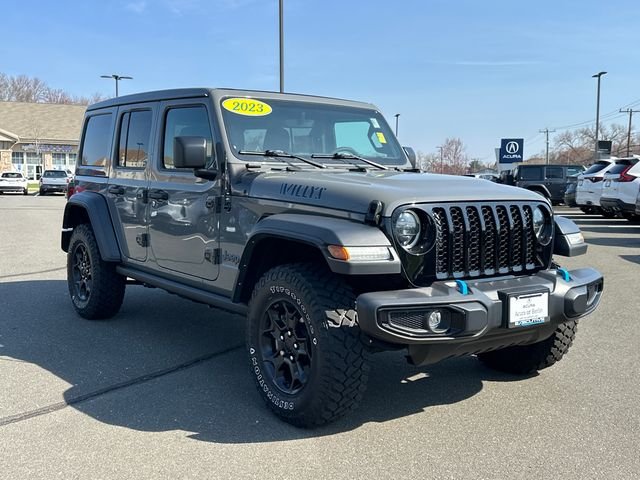 Used 2023 Gray Clearcoat Jeep Willys 4xe image 5
