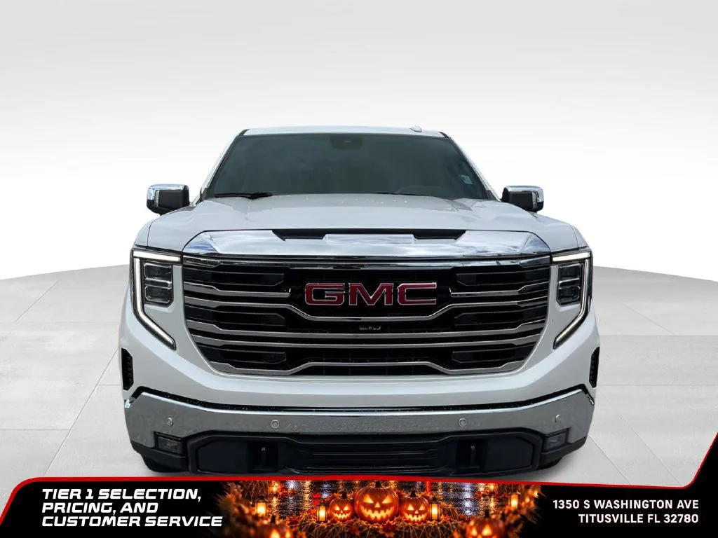 Certified Used 2023 WHITE FROST TRICOAT GMC SLT image 12