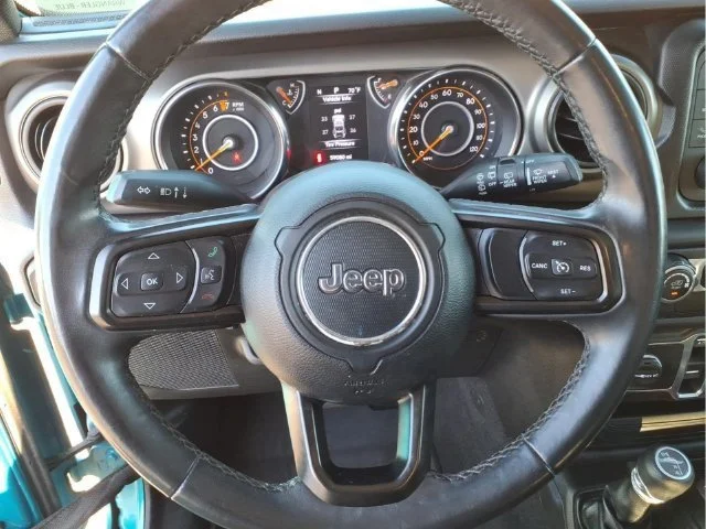 Used 2019 Teal Jeep Unlimited Sport S image 23