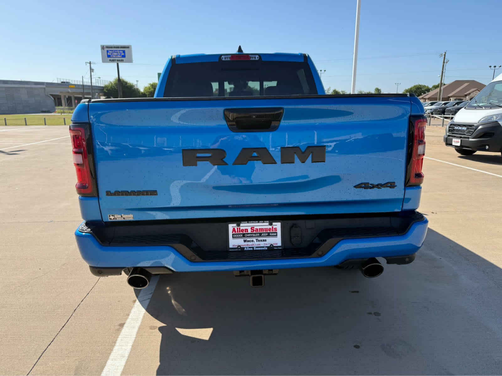 New 2026 Hydro Blue Pearlcoat Ram Laramie image 7