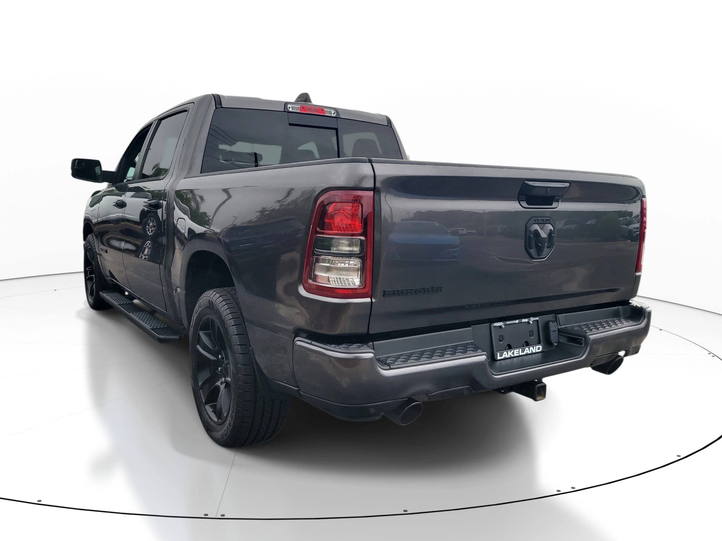 Used 2024 Granite Crystal Metallic Clearcoat Ram Big Horn image 6