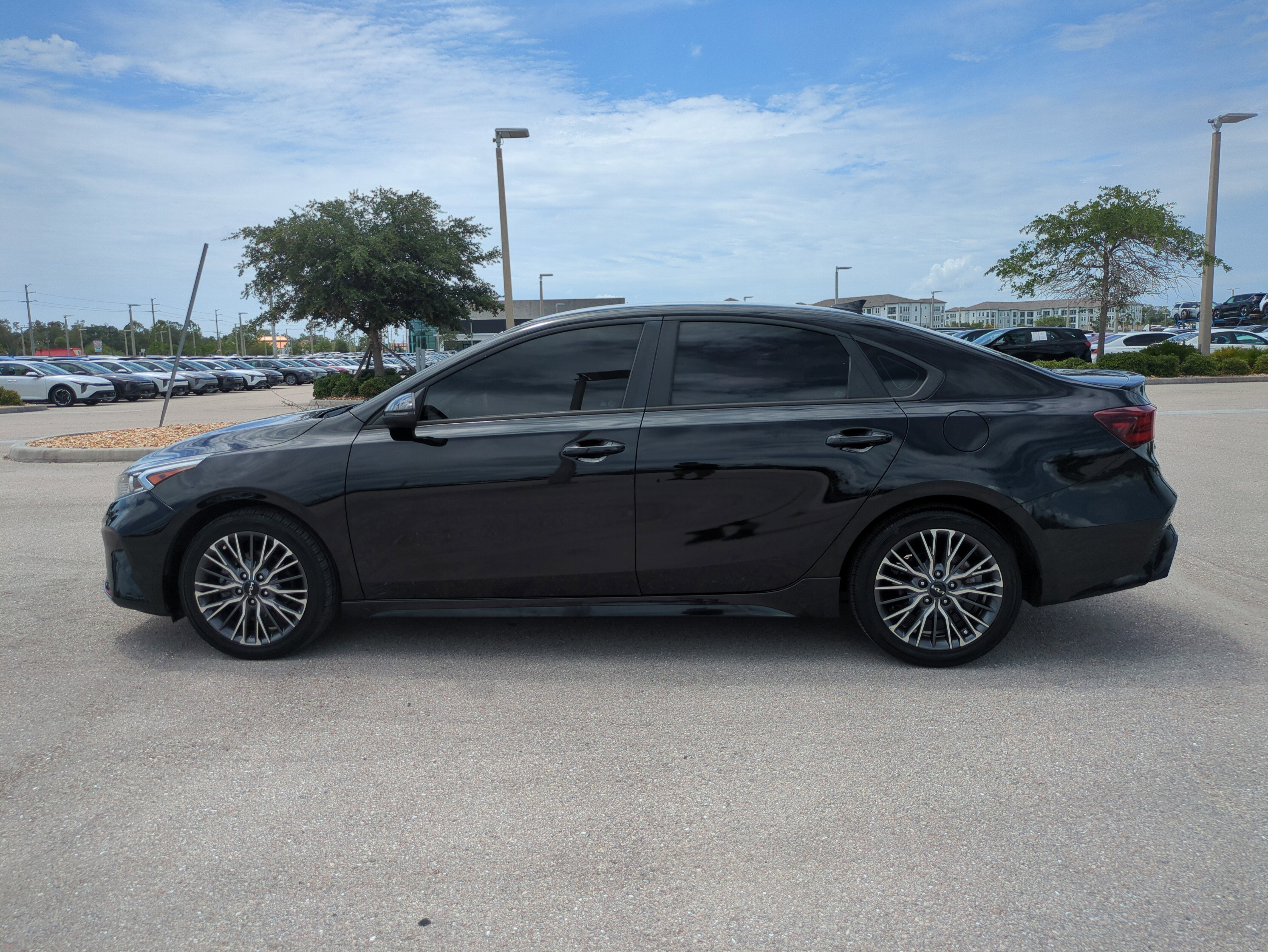 Certified Used 2022 Aurora Black Kia GT-Line image 8