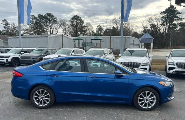 Used 2017 Ford Fusion SE with VIN 3FA6P0H70HR192917 for sale in New Bern, NC