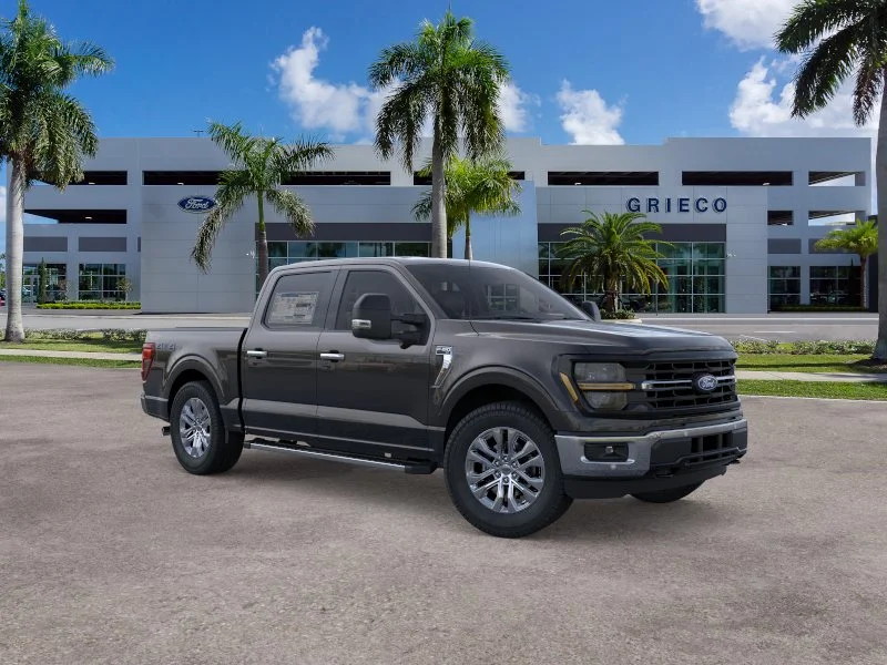 New 2025 Agate Black Metallic Ford XLT image 30