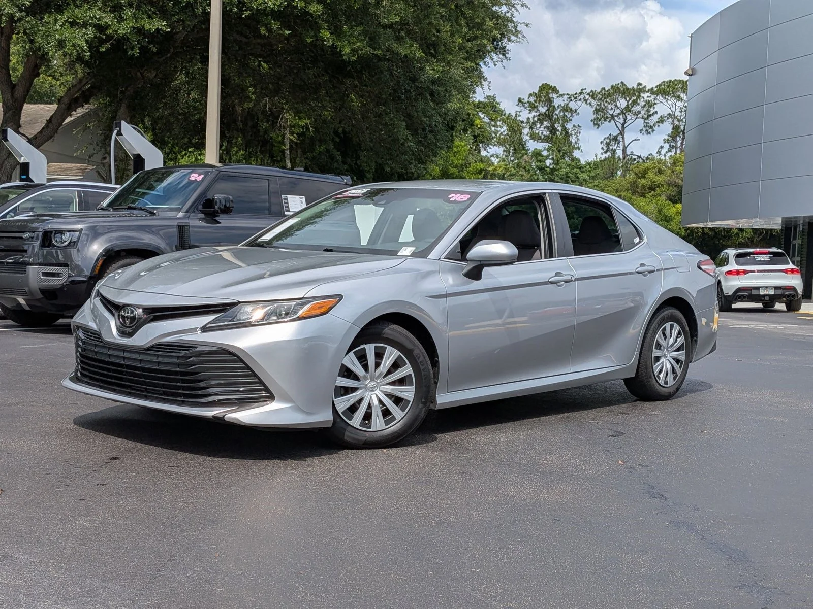 Used 2018 Celestial Silver Metallic Toyota L image 1