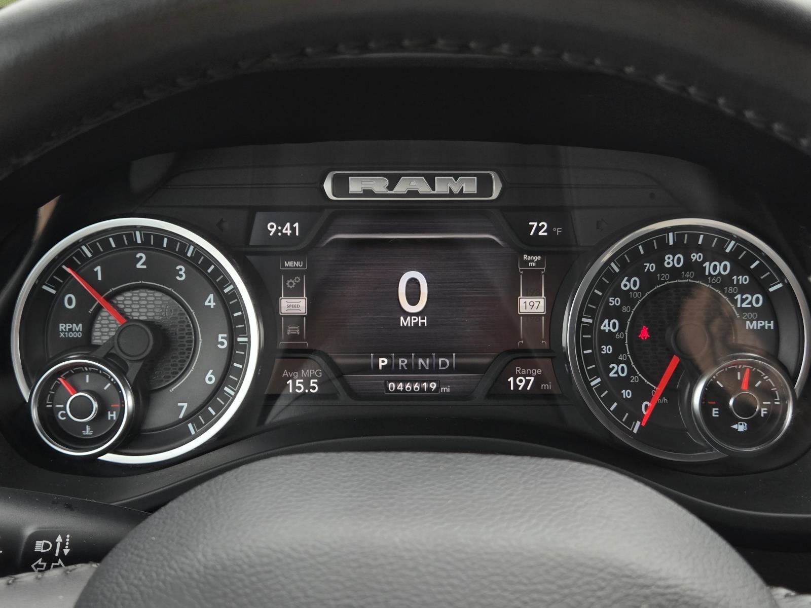 Used 2024 Flame Red Clearcoat Ram Laramie image 11