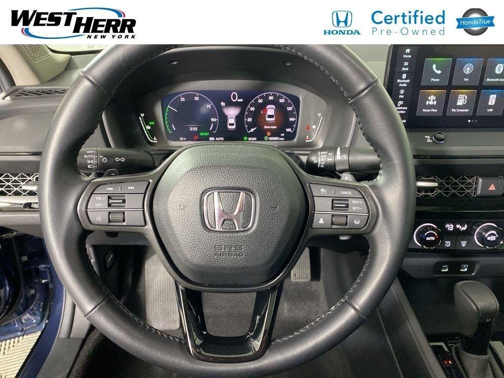 Certified Used 2024 Canyon River Blue Metallic Honda EX-L image 14