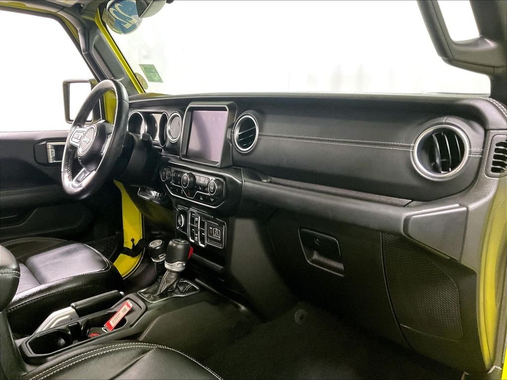 Used 2022 Yellow Jeep Unlimited Sahara 4xe image 14