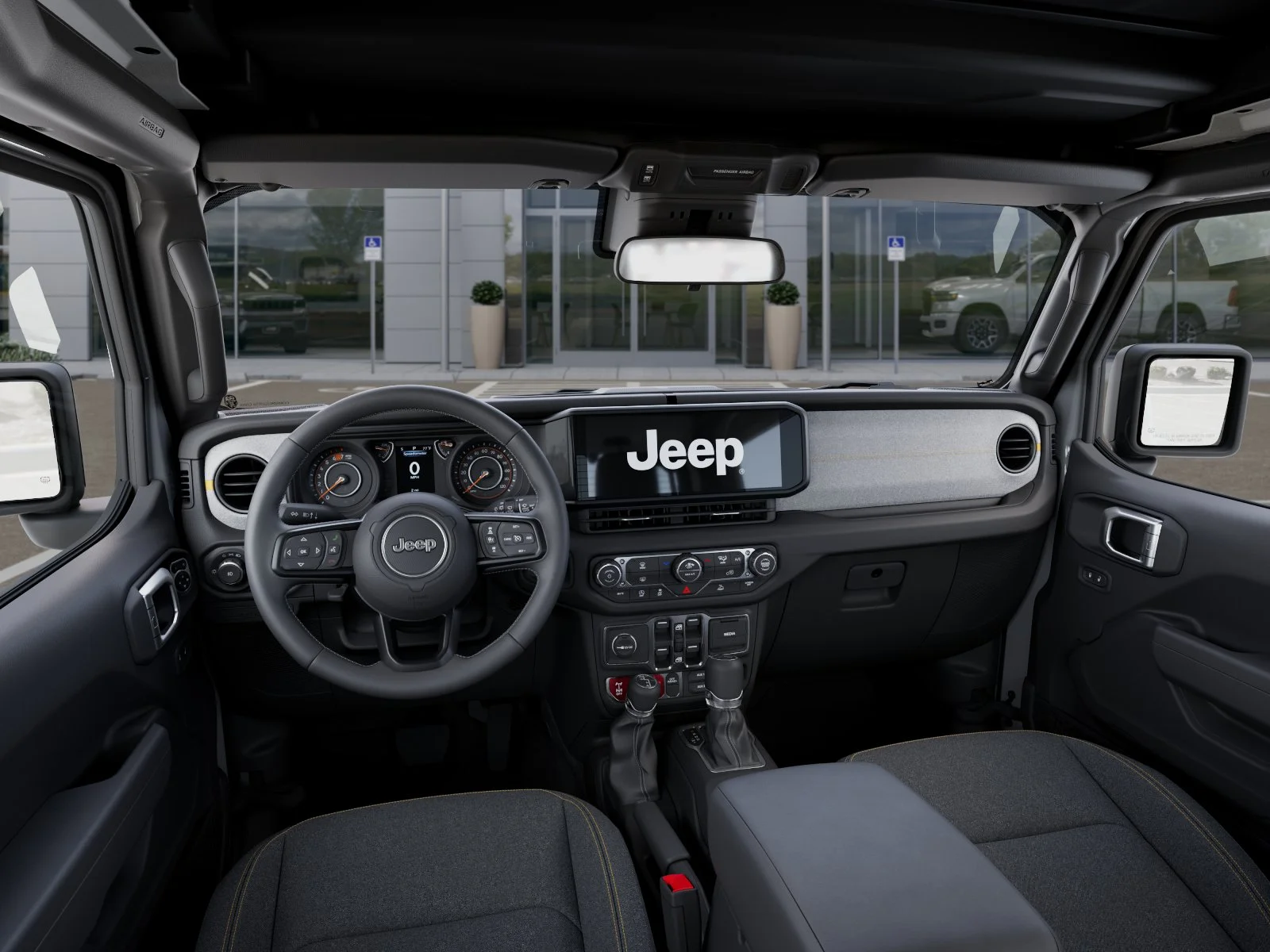 New 2026 Bright White Clear-Coat Exterior Paint Jeep Willys image 56