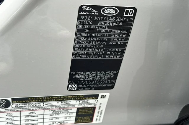 New 2026 Borasco Grey Land Rover X-Dynamic SE image 27