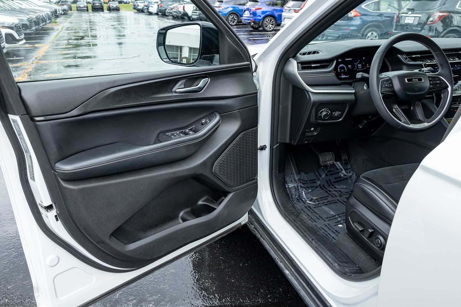 Used 2023 Bright White Clearcoat Jeep Altitude image 12