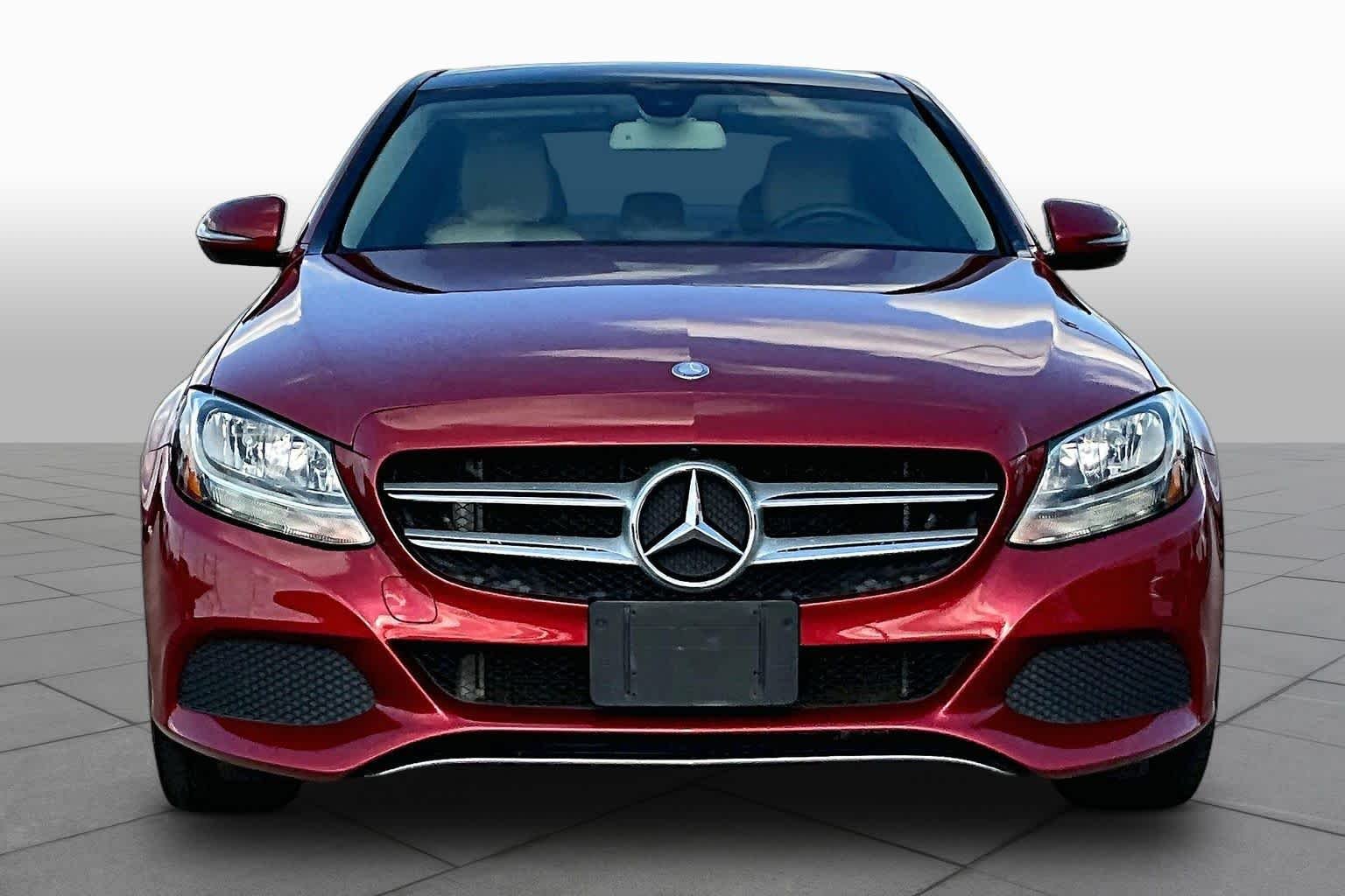 Used 2017 designo Cardinal Red Metallic Mercedes-Benz C 300 image 4