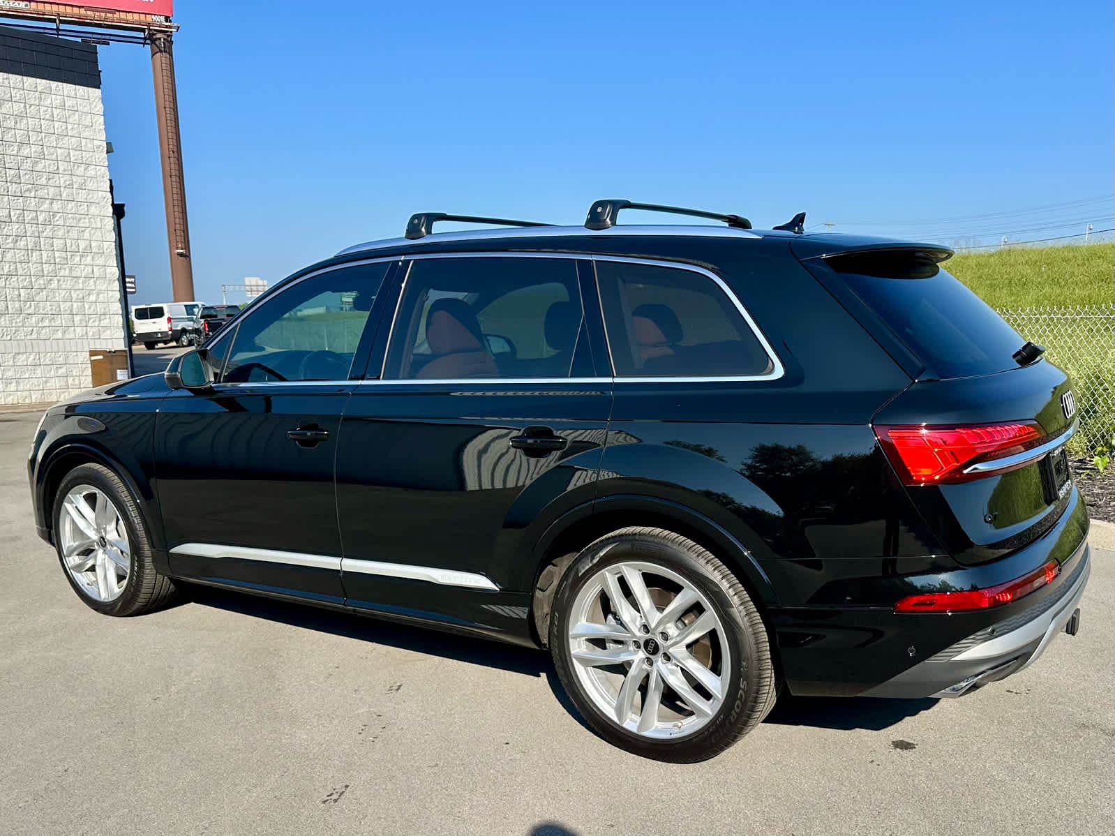 Used 2025 Mythos Black Metallic Audi Premium Plus image 6