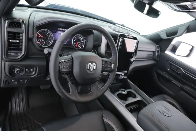 New 2026 Hydro Blue Pearl-Coat Exterior Paint RAM Laramie image 17