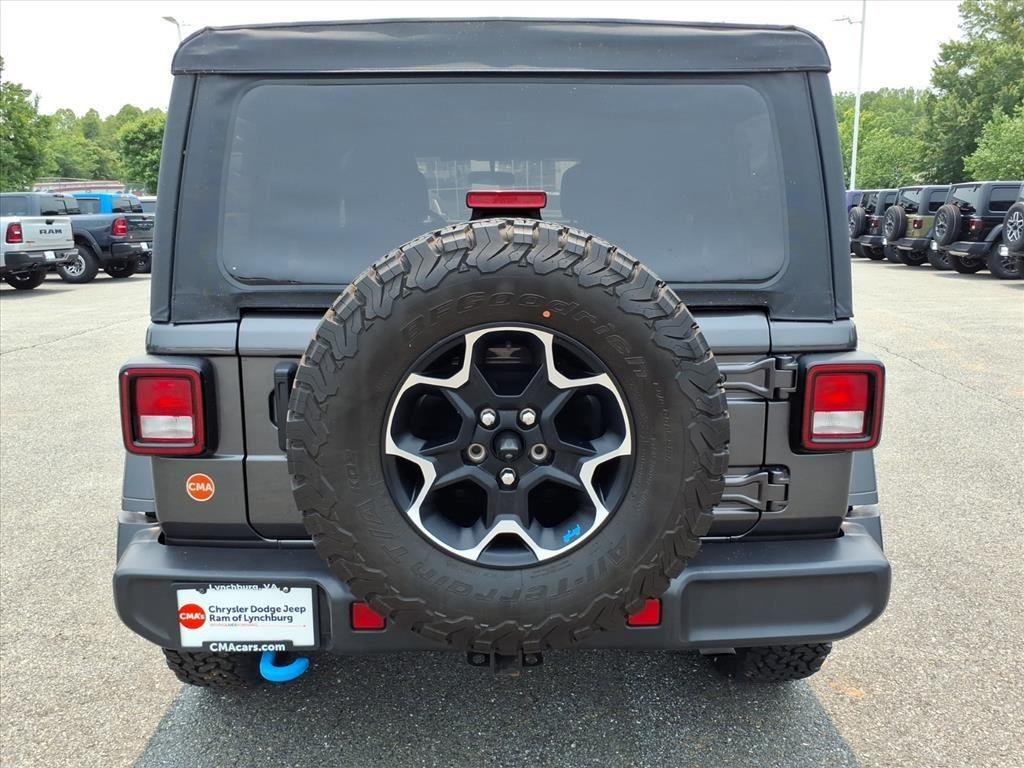 Used 2021 Granite Crystal Metallic Clearcoat Jeep Unlimited Sport Altitude image 6