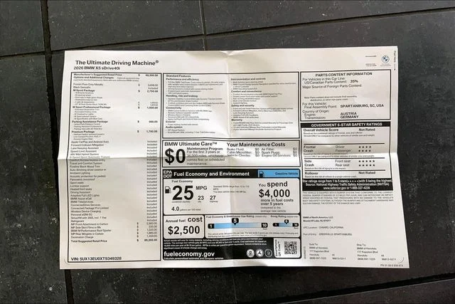 New 2026 Gray BMW sDrive40i image 14