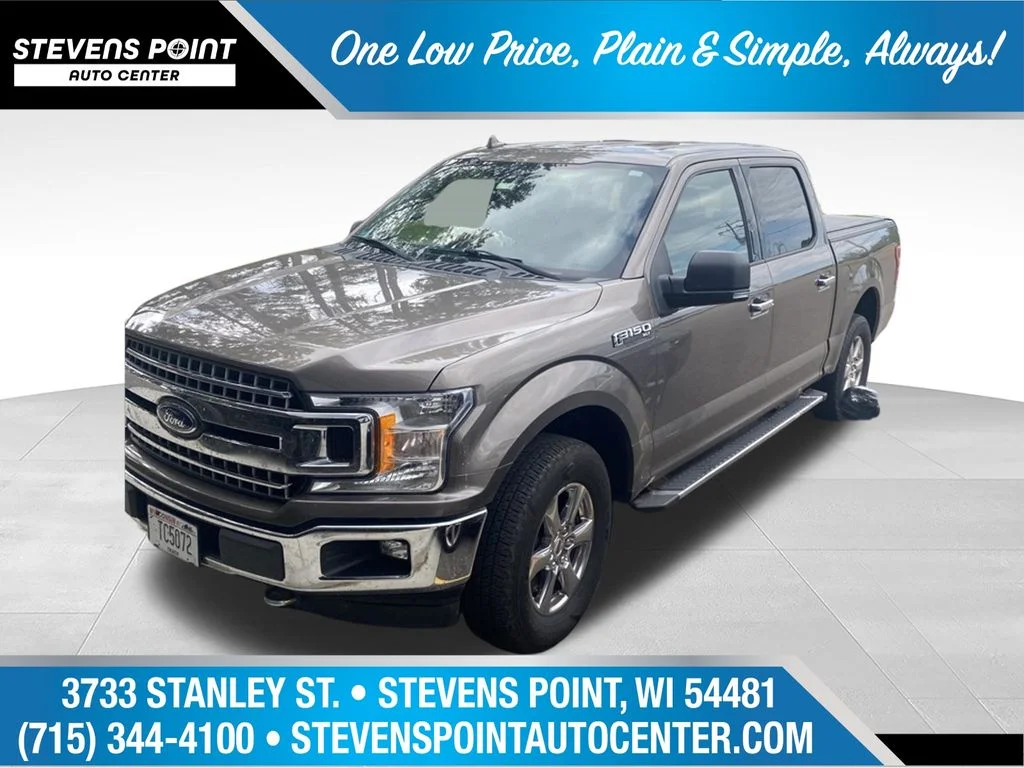 Used 2018 Stone Gray Ford XLT image 1