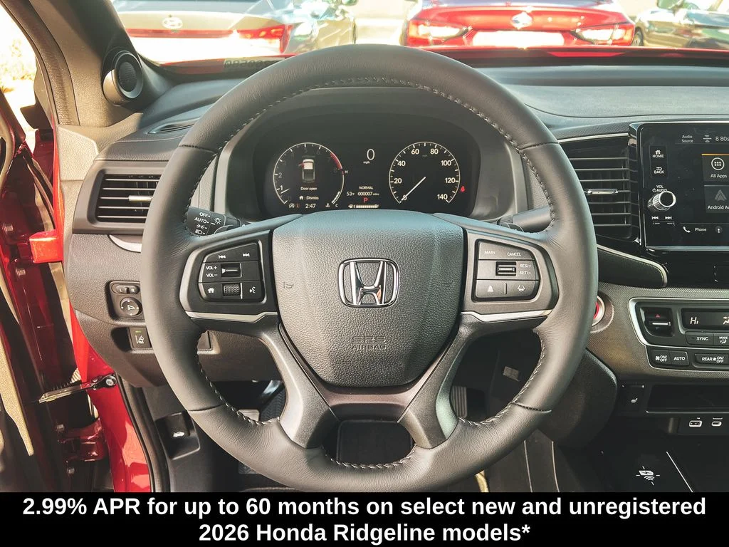 New 2026 Radiant Red Metallic II Honda RTL image 15