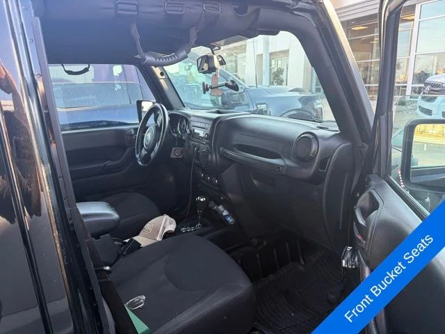 Used 2018 Black Clearcoat Jeep Unlimited Sport image 13