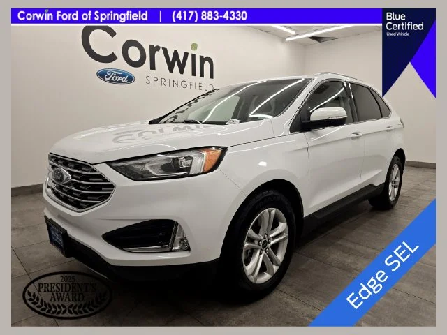 Certified Used 2019 Oxford White Ford SEL image 1