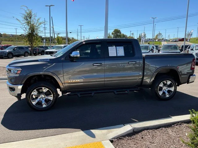 Certified Used 2019 Granite Crystal Clearcoat Metallic Ram Laramie image 4