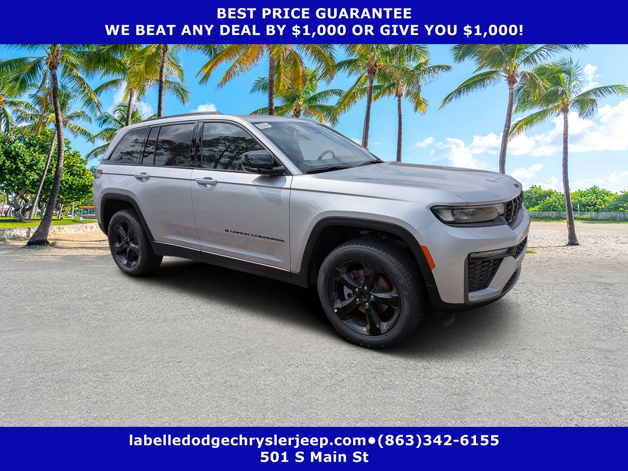 New 2026 Silver Zynith Exterior Paint Jeep Limited image 1