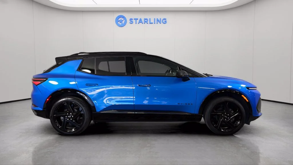 Used 2025 Riptide Blue Metallic Chevrolet RS image 12