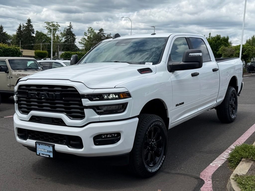 New 2026 Bright White Clear-Coat Exterior Paint RAM Big Horn image 4